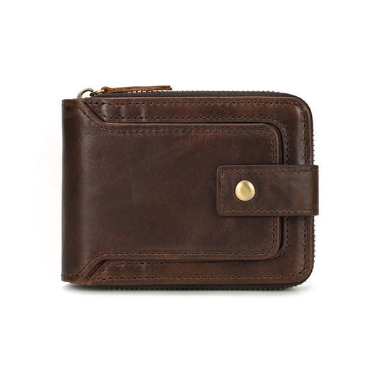 Portefeuille en Cuir de Vache Pleine Fleur - Valerno | Armano™