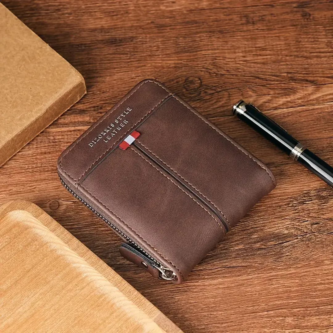 Portefeuille en Cuir - Sécurisé et Solide  - Dizorris Style