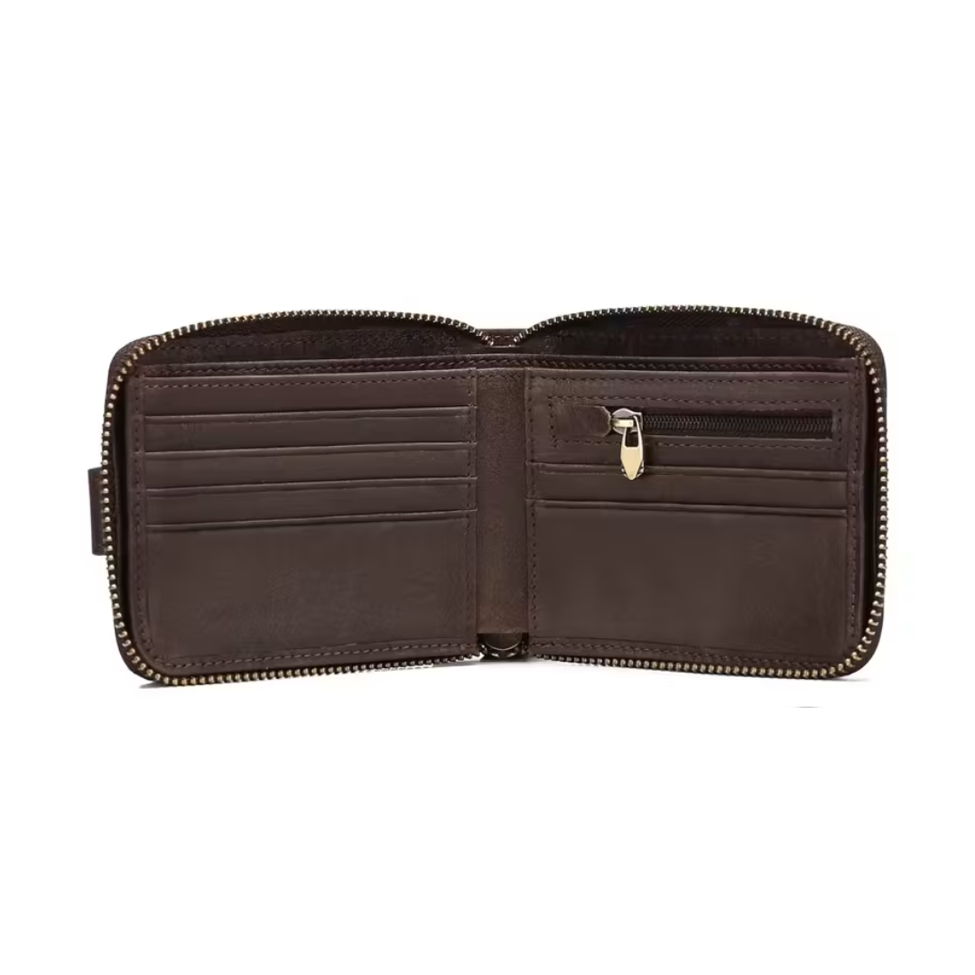 Portefeuille en Cuir de Vache Pleine Fleur - Valerno | Armano™