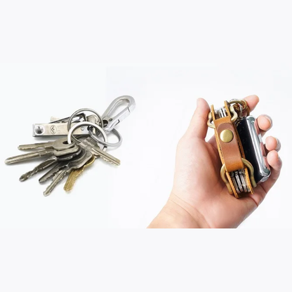 Organisateur de Clés en Cuir de Vache Pleine Fleur | Armano™