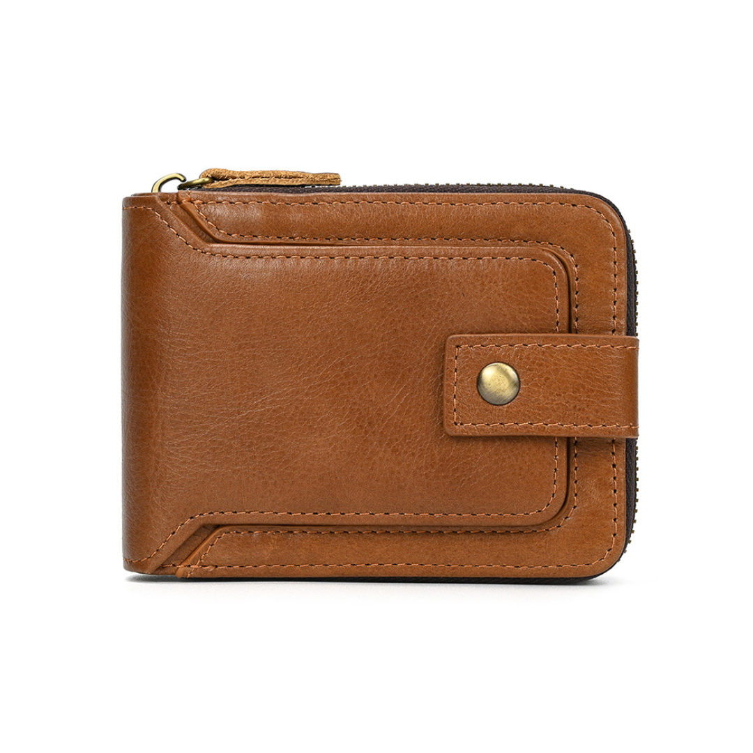 Portefeuille en Cuir de Vache Pleine Fleur - Valerno | Armano™